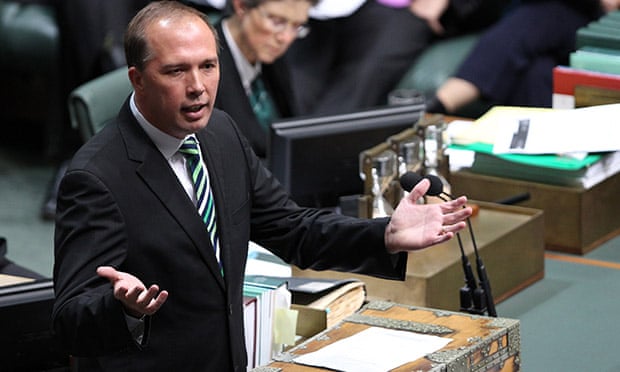 Minister for Health Peter Dutton