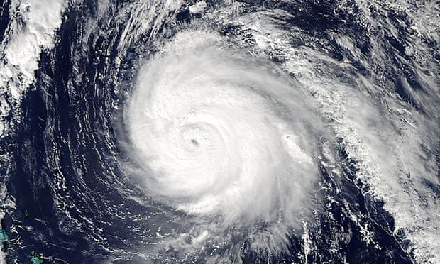 NASA's Aqua satellite image of Hurricane Gonzalo