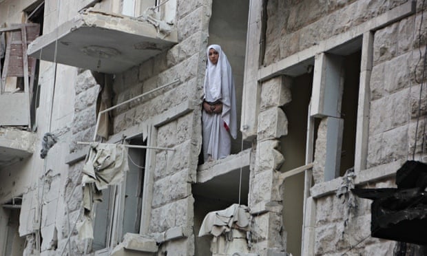 Syrian woman Aleppo