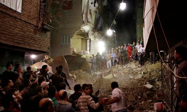 Cairo suburb of Matariya building collapse