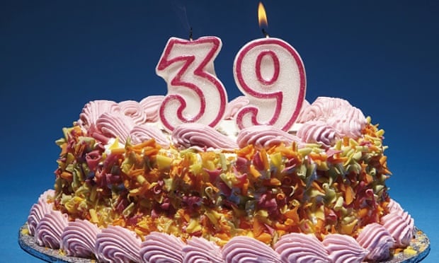 Milestone birthdays: 39
