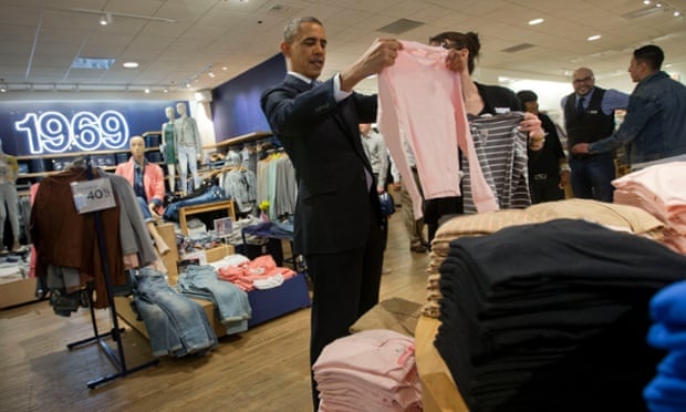 Obama Gap shopping