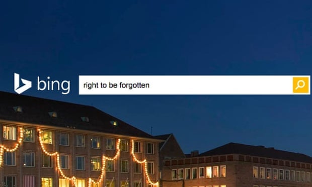 Bing and Yahoo have joined Google in responding to 'right to be forgotten' requests.
