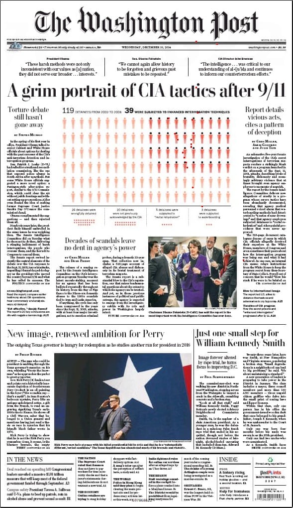 Washington Post Front Page