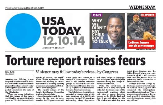USA Today Front Page