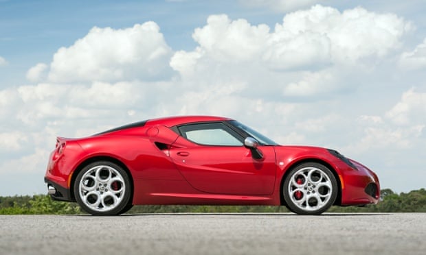 Smooth operator: curves and dramatic air intakes make the 4C a feast for the eyes.