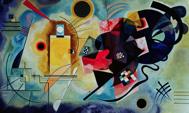 Yellow-Red-Blue, 1925, by Wassily Kandinsky