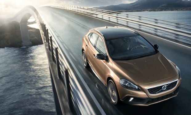 The road ahead: the V40 takes technology to new levels.