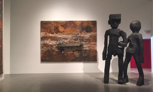 An Anselm Kiefer and a Georg Baselitz