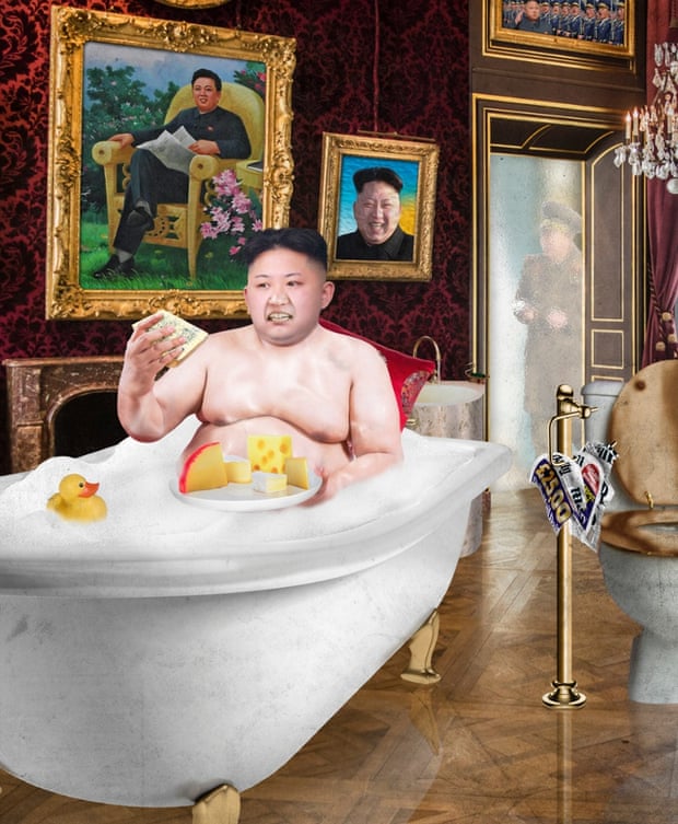 Kim Jong un illustration
