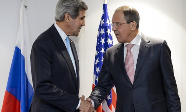 Kerry: Russia could rebuild trust with west by easing tensions.