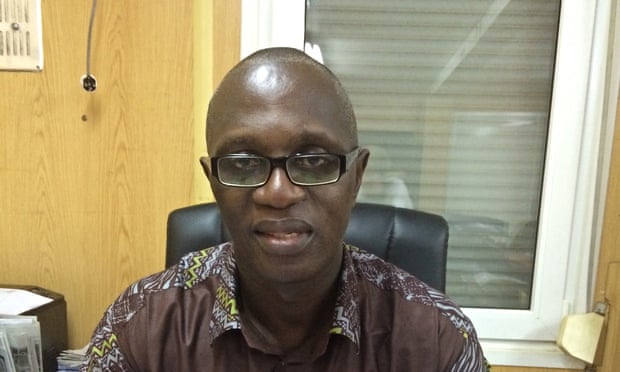 Palo Conteh, the minister of defence
