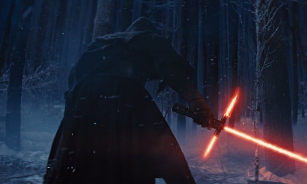 from the upcoming film, "Star Wars: The Force Awakens," expected in theaters on Dec. 18, 2015