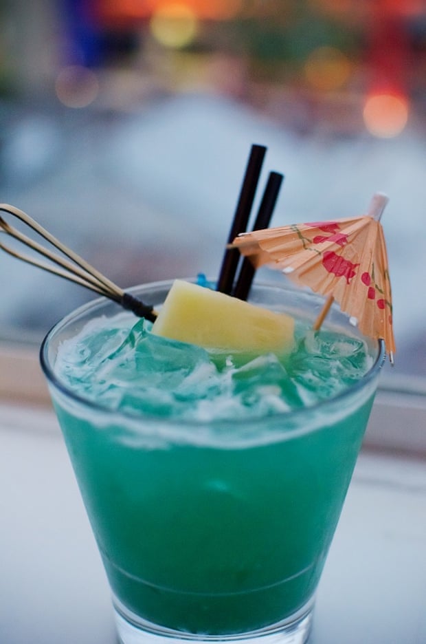 Alfred and Constance's Blue Hawaii