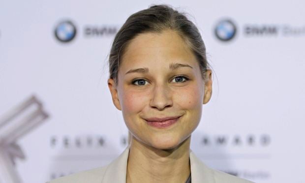 Giulia Enders book, Darm mit Charme, has been at the top of the German paperback charts for the last eight weeks. Photograph: Franziska Krug/Getty Images - Giulia-Enders-012