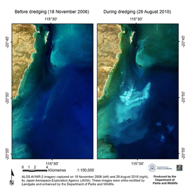 Dredging study map