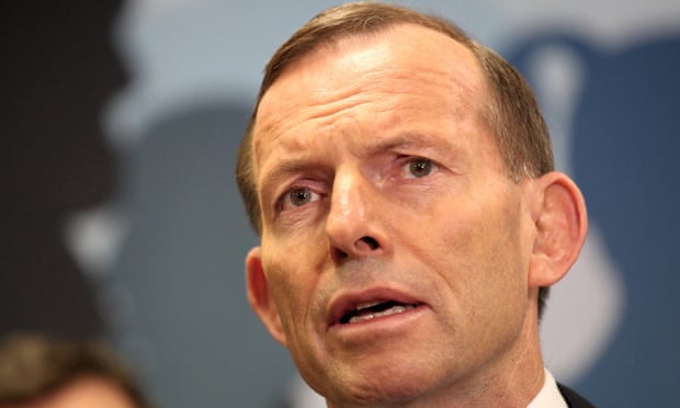 Tony Abbott confirms legislation plan to tackle Australians.