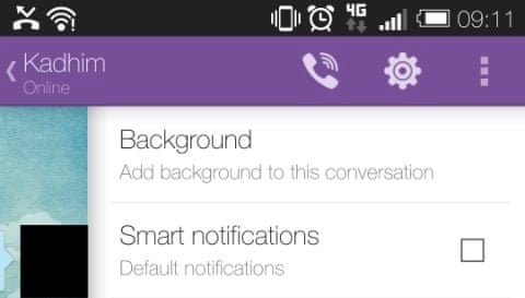 Smart Notifications in Viber