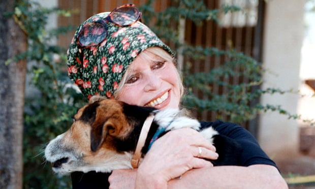 For for decades now, Bardot has fought for animal rights. Here, in 2001, she visits the dog refuge she founded in Paris, France.