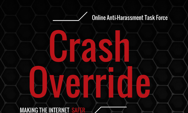 Crash Override's logo.