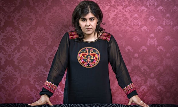 Baroness Warsi at home near Wakefield, Yorkshire