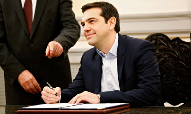 Alexis Tsipras, Greece's new prime minister