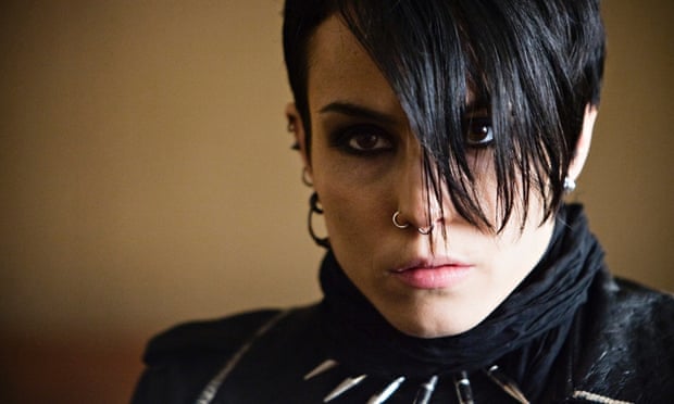 noomi rapace lisbeth salander girl with the dragon tattoo