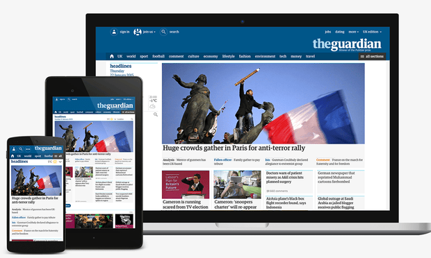 Nuovo sito Guardian