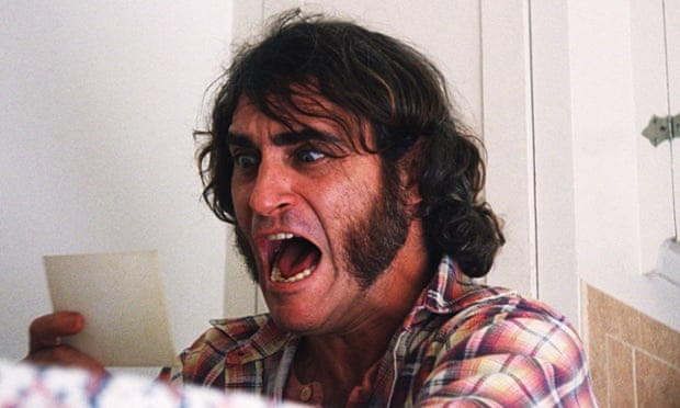 Mutton chops on Joaquin Phoenix in Inherent Vice
