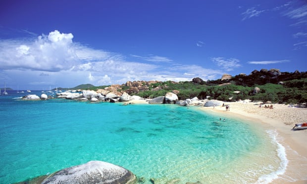 Beach in the British Virgin Islands