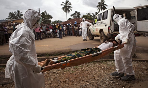 Healthcare workers tackle the Ebola outbreak in Sierra Leonea