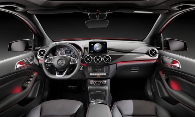 Inside story: the composed interior of the B-Class.