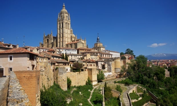 The cathedral at Segovia.