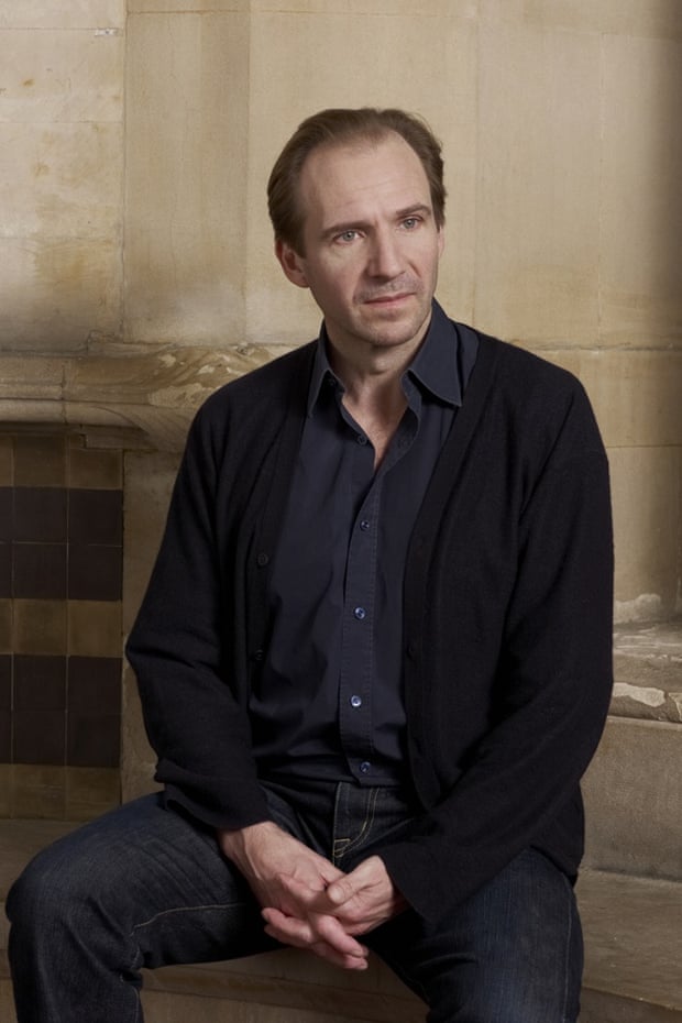 Actor ralph Fiennes photographed by Suki Dhanda November 2012 in the Chapel of St Barnabas , Soho, London.
