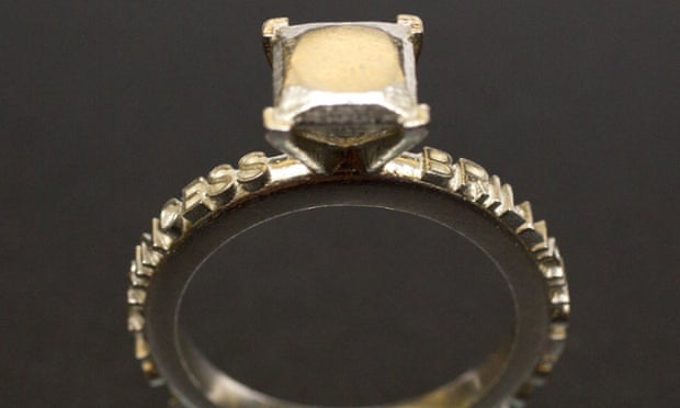 3D rings - the bronzed version.