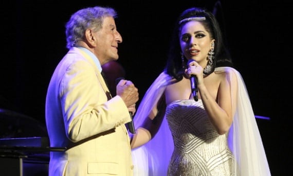 Tony Bennett and Lady Gaga peform at the Montreal Jazz Festival.