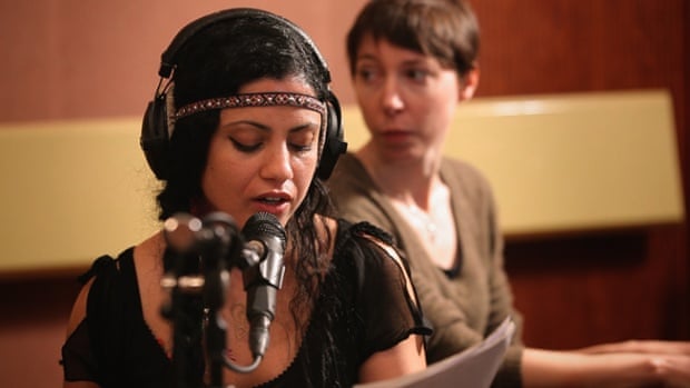 Tunisian singer-songwriter Emel Mathlouthi and French singer-songwriterJeanne Cherhal in No Land's Song