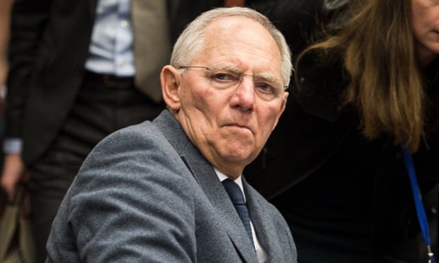 Wolfgang Schäuble, German finance minister