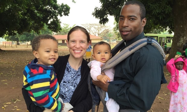 Missionary reverend Shelvis Smith-Mather and his family.