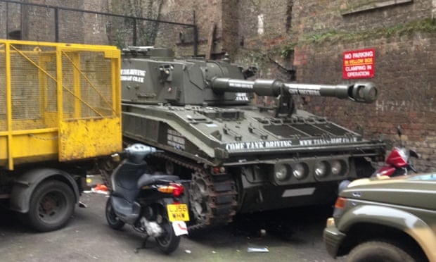 Has Guido Fawkes added a tank to its arsenal to celebrate its Jeremy Clarkson petition reaching 1m?