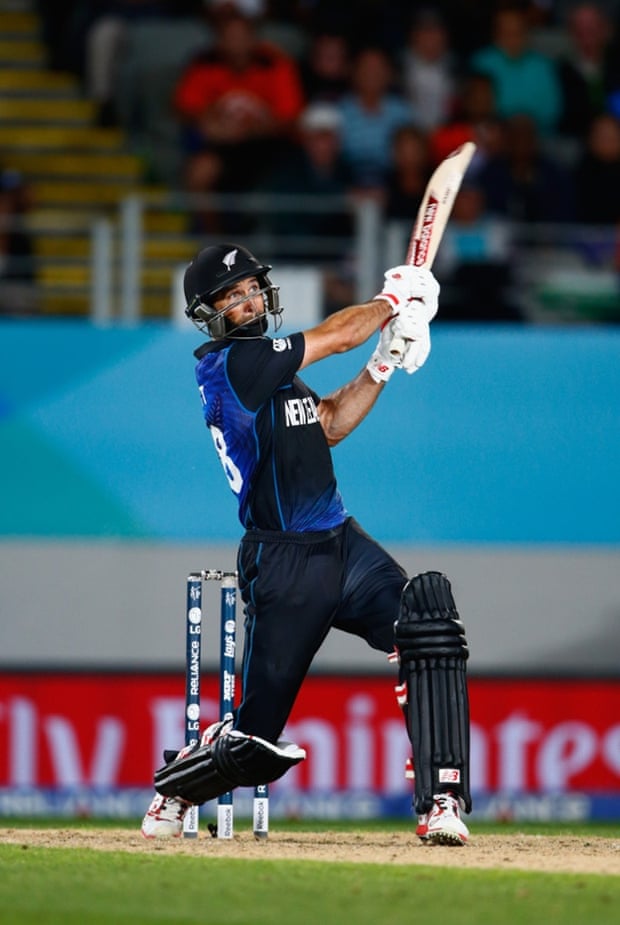 Thwack. New Zealand are in the World Cup Final courtesy of the bat of Grant Elliott.