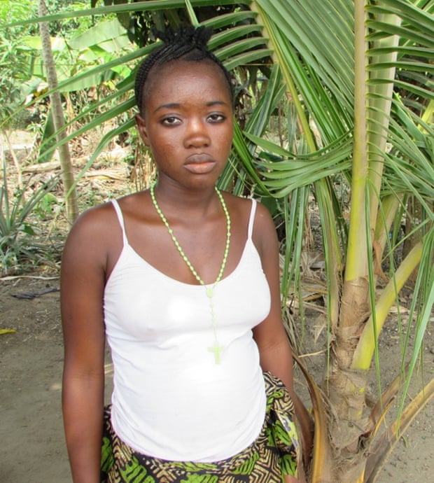 Ebola orphan in Sierra Leone