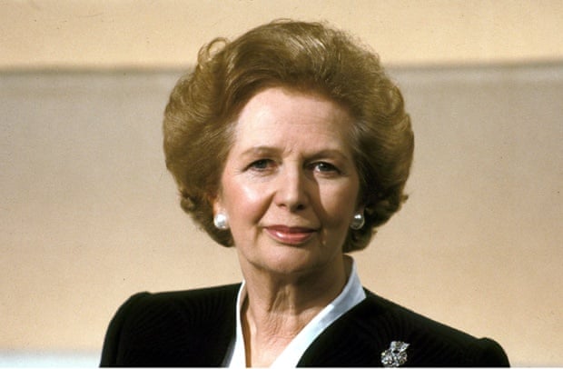 Margaret Thatcher in 1989