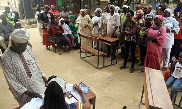 Voting in Lagos