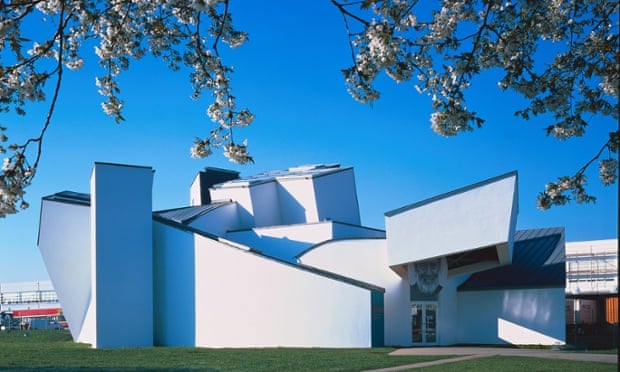 The Frank Gehry-designed Vitra design museum in Basel, Switzerland