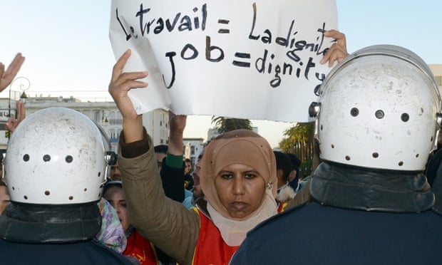 Protest Morocco