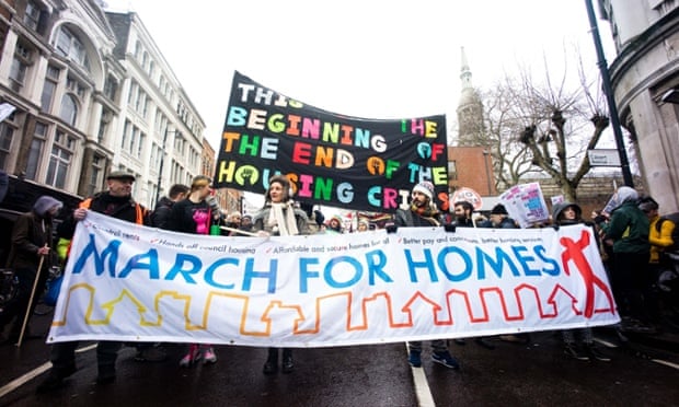 Londoners march in protest