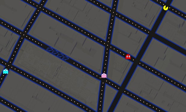A maze-ing … Pac-Man comes to Google Maps
