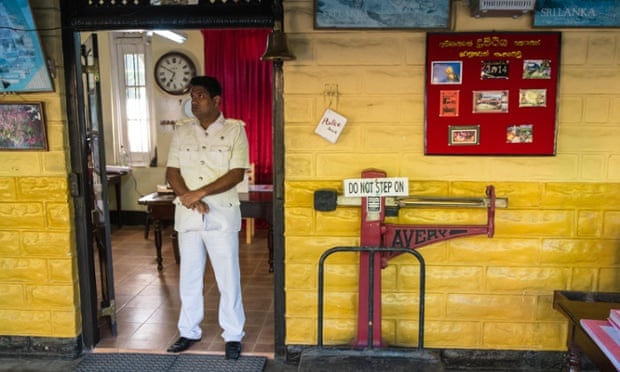 Ella - Kandy, Sri LankaTrain trip,journey through tea plantations, countryside in Highlands from Ella to Kandy,Sri Lanka.