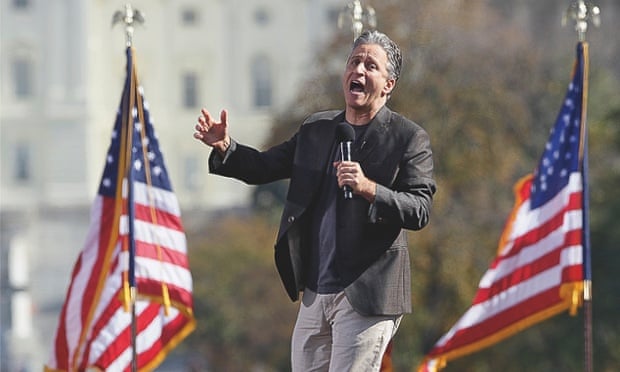 Jon Stewart rally